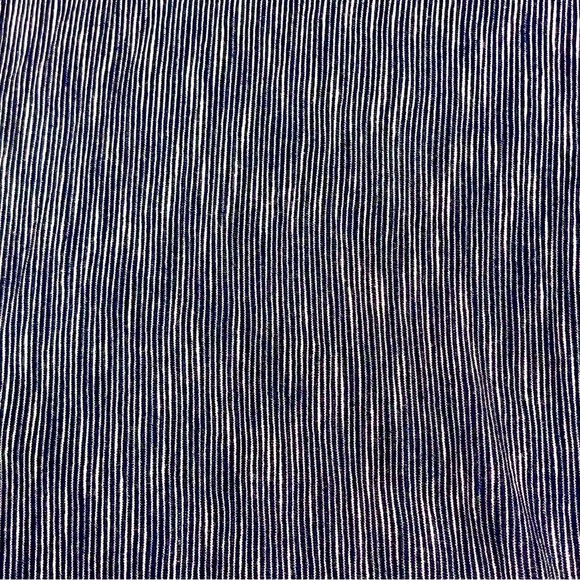 Soft Surroundings Blue Maxi Skirt Long Flowy Blue White Striped Loose Beachy - Picture 10 of 11